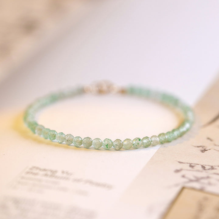 Bracelet en cristal de superfine de jade aventurine