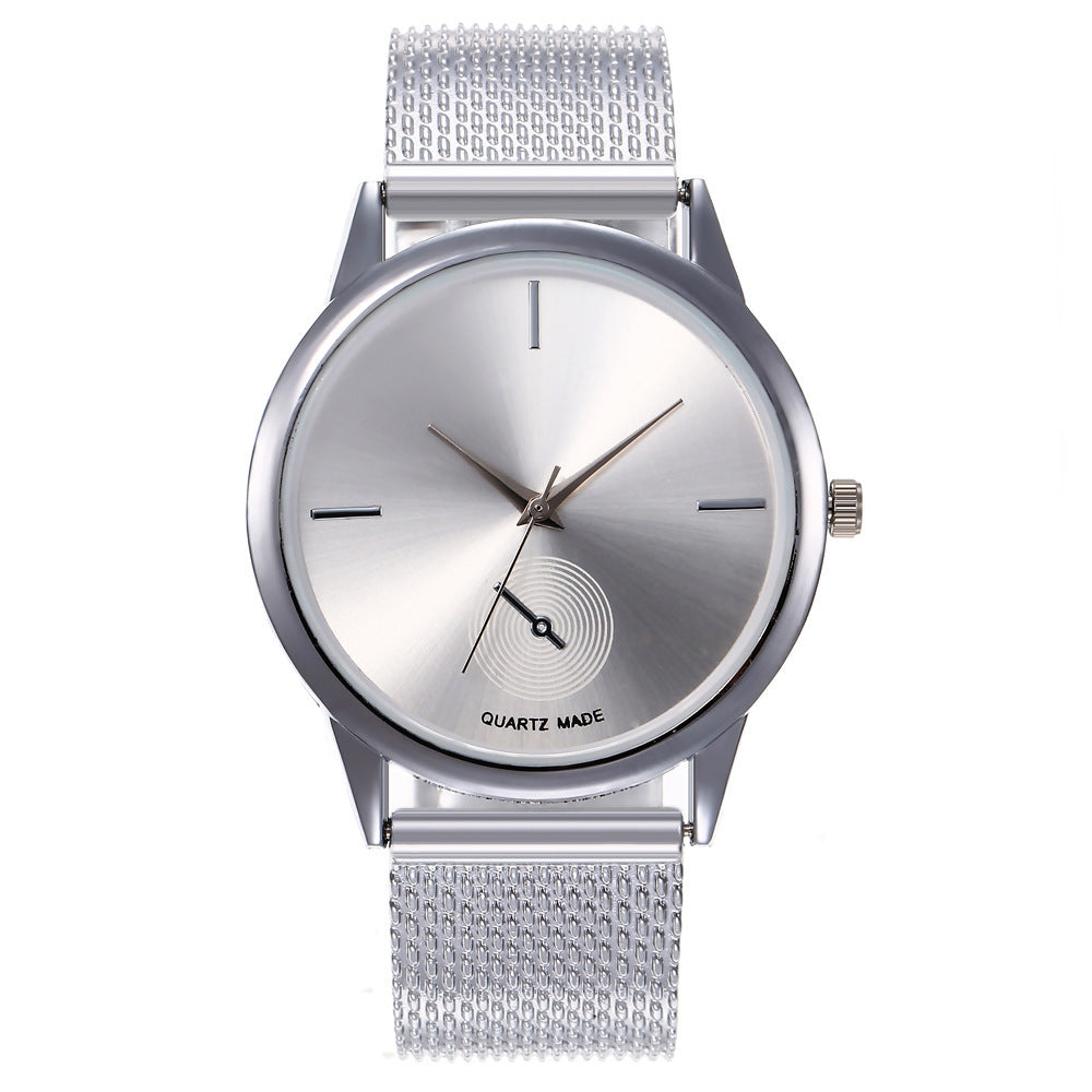 Creative Plastic Mesh Quartz -horloge voor vrouwen