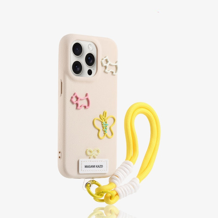 Drop-resistant All-inclusive Phone Case With Lanyard