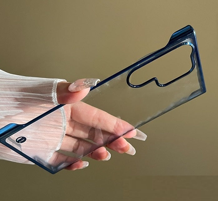 Caja de teléfono sin marco transparente ultra delgado nuevo