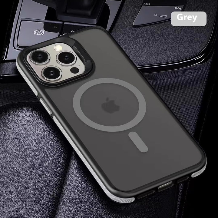 Applicable To IPhone15 Phone Case Magnetic Drop-resistant