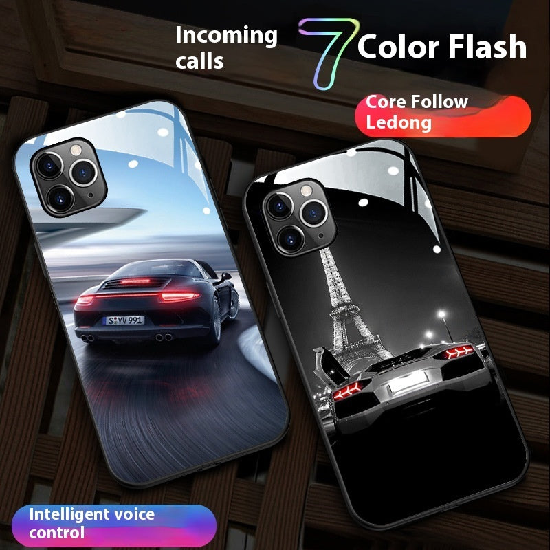 Phone Case Caller Luminous Night Shadow Car