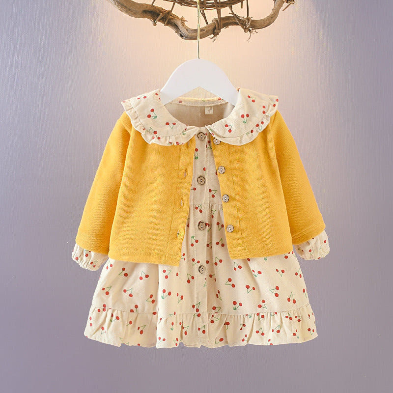 Baby Girl Autumn Clothing Suit
