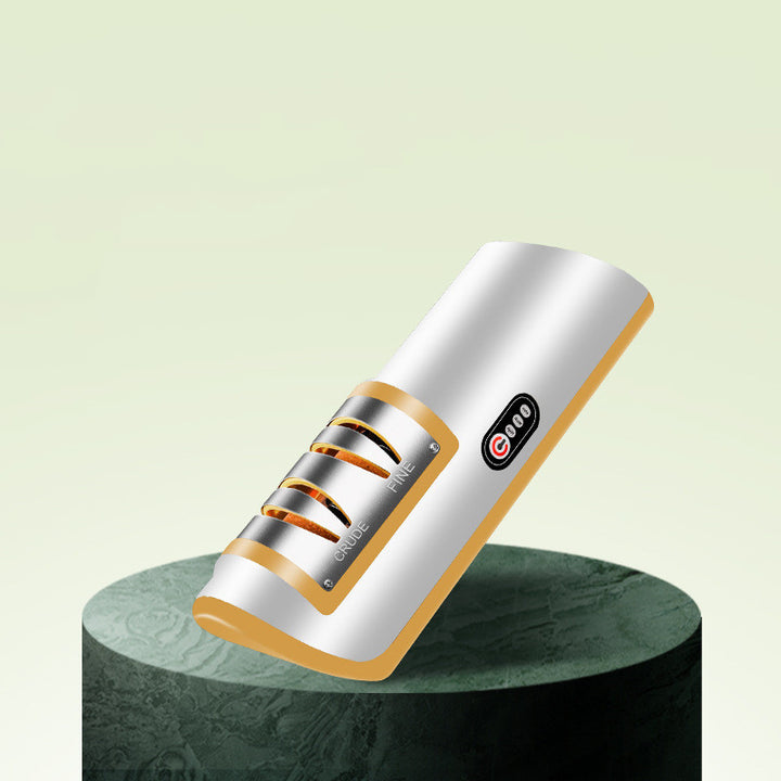 USB -wiederaufladbares elektrisches Messerschärfer automatisch einstellbares Küchenwerkzeug zum schnellen Schärfen von Scheren und Schleifeln Gadgets