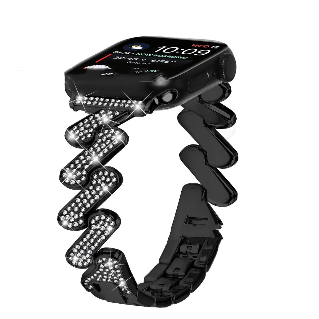 Diamant-ingebedde Smart Watch Band met 7 woorden