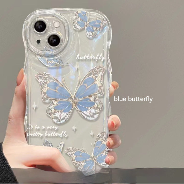 Wave Fairy Butterfly Toepasselijke telefoonhoes