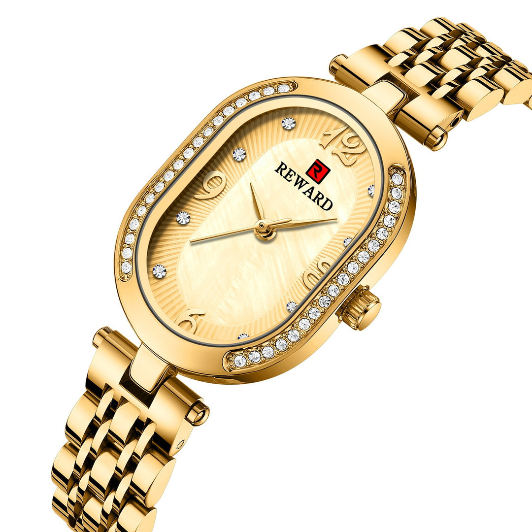 Elegant Lady Watch med diamanter