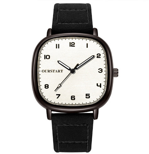 Casual digitaal examen Quartz Suede Belt Student Watch