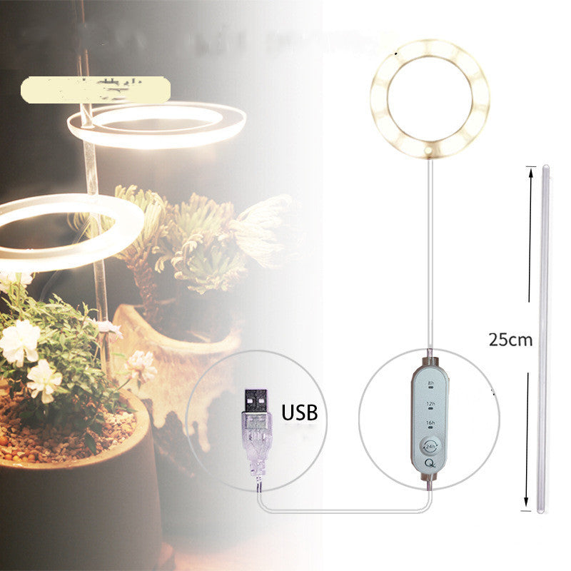 Светодиодная световая свет полная спектр фито -выращивания лампы USB Phyto Lamp для освещения растений для внутреннего растения