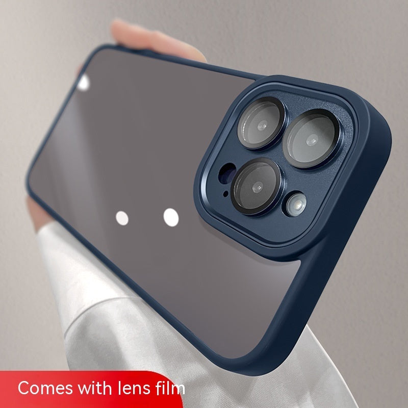 Carcasă telefonică nouă protector de lentile transparente de protecție transparentă rezistentă la scădere