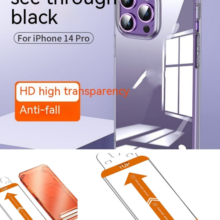 Transparent Anti-fall Shell Mobile Phone Screen Protector And Mobile Phone Case