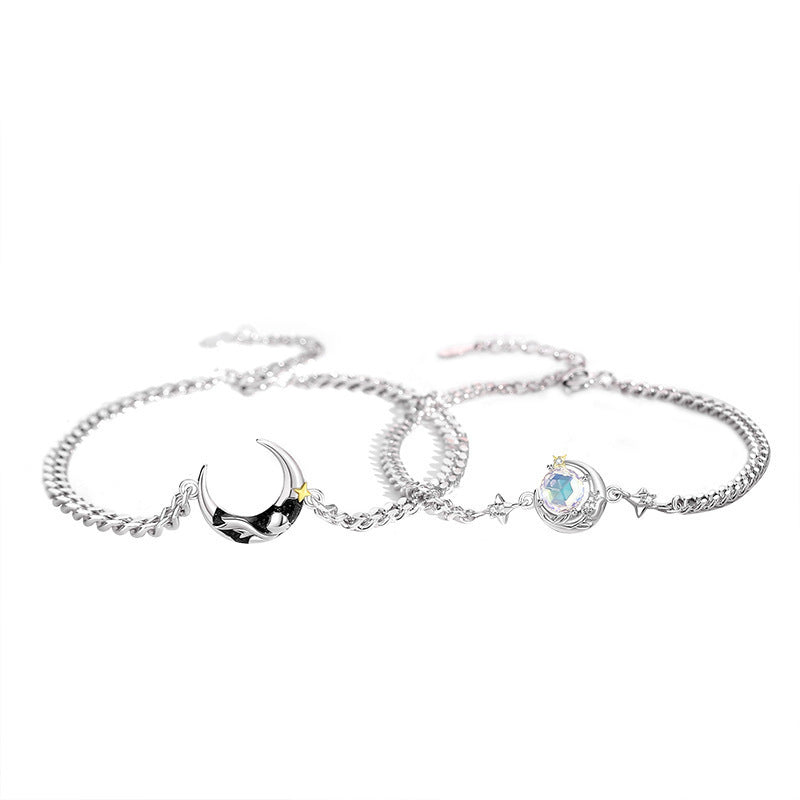 Little Prince and Rose Couple Bracelet Niche