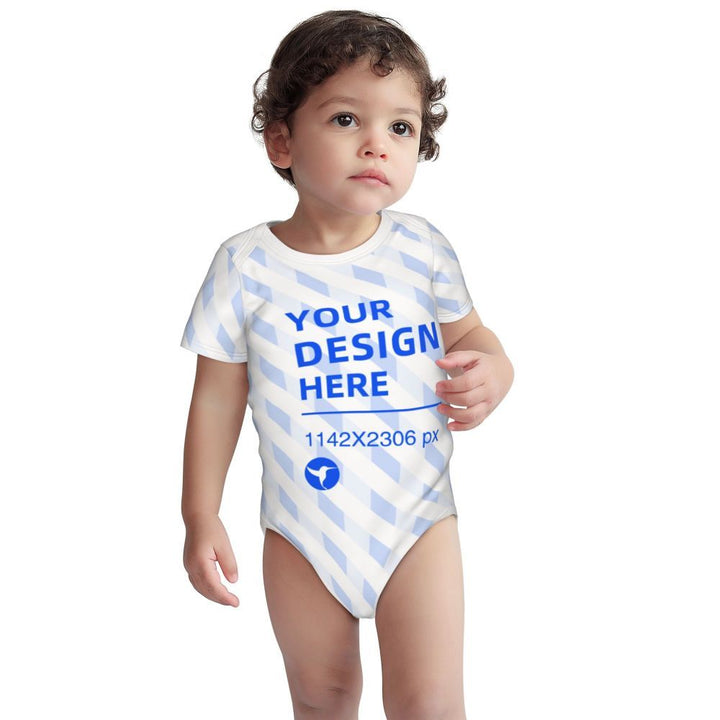 Soft And Skin-friendly Baby Cotton Short-sleeved Romper