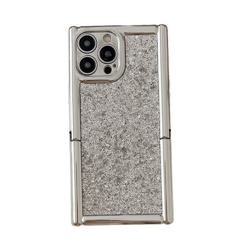 Silver Electroplated Phone Case Simple Bracket Advanced Sense