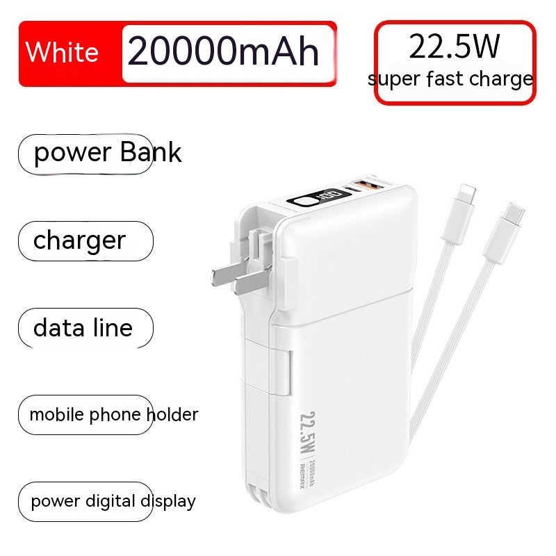 Large Capacity Fast Charge Digital Display Power Bank