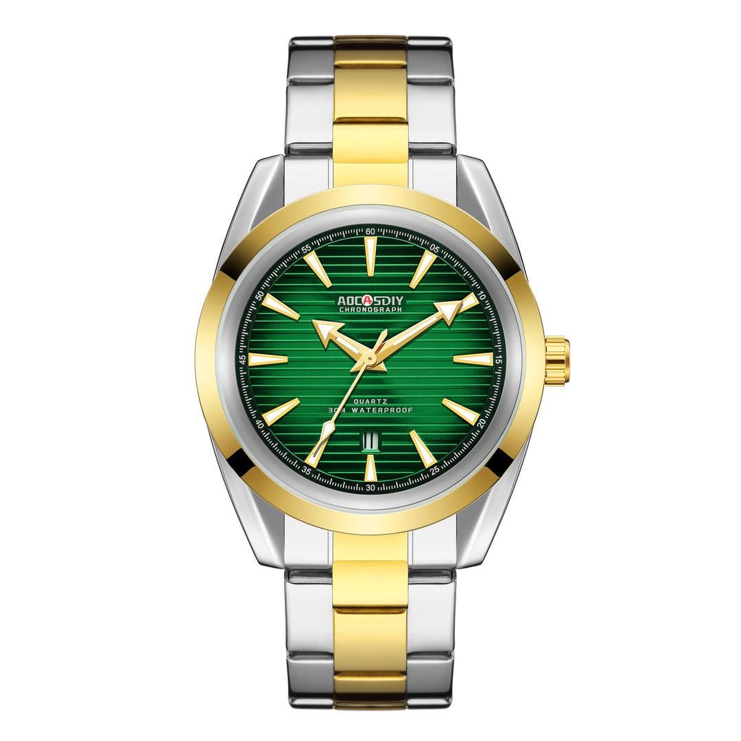 Męski zegarek Business Classic Quartz Watch Luminous Waterproof