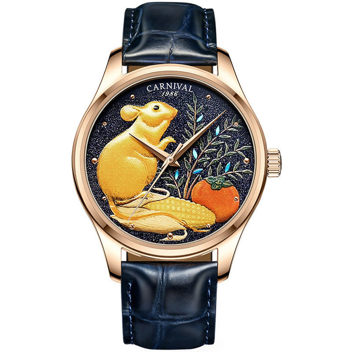 Nouvelle montre de mouton animal du zodiaque chinois