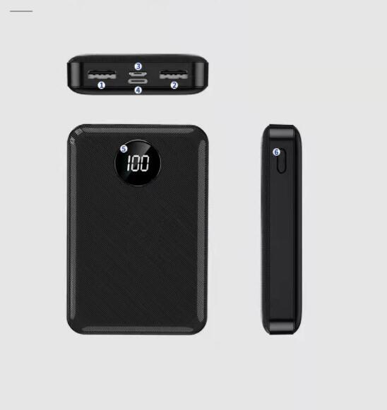 Mini Tablette de téléphone mobile Banque d'alimentation de grande capacité