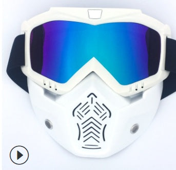 Fábrica Táctica directa Táctica Tapa de bicicleta de montar gafas especiales al aire libre para casco de motocicleta