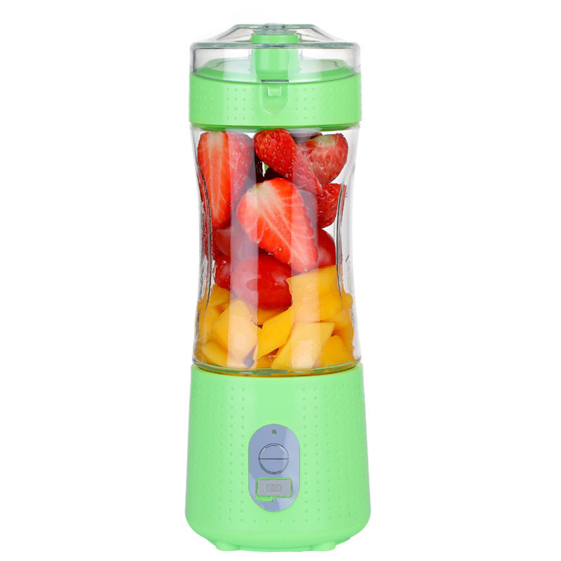 Blender portabil pentru shake și smoothie -uri de dimensiuni personale cu un singur servire cu fructe de călătorie, cupă mixer cu USB reîncărcabil