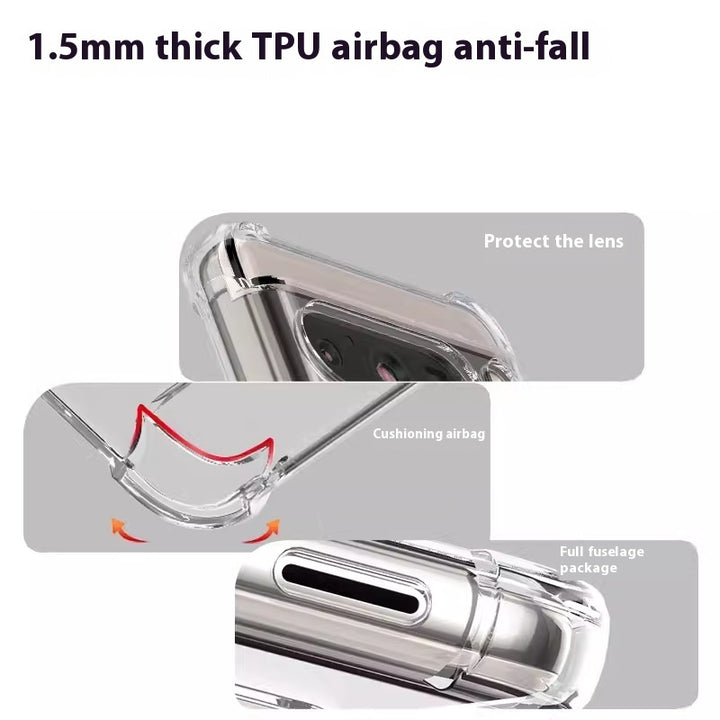 Airbag de cuatro esquinas 5A resistente a la caída de la caída 7 PRO Caso de teléfono suave