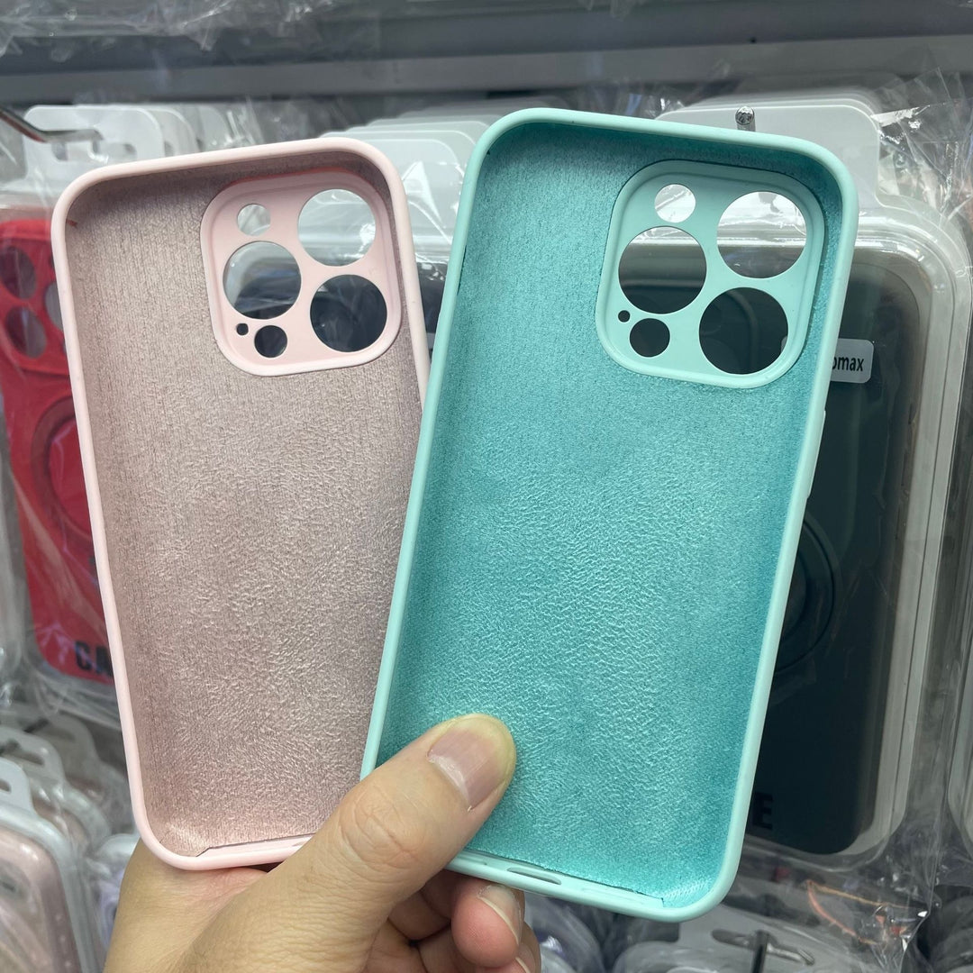 Liquid Silicone Magnetic Bracket Phone Case