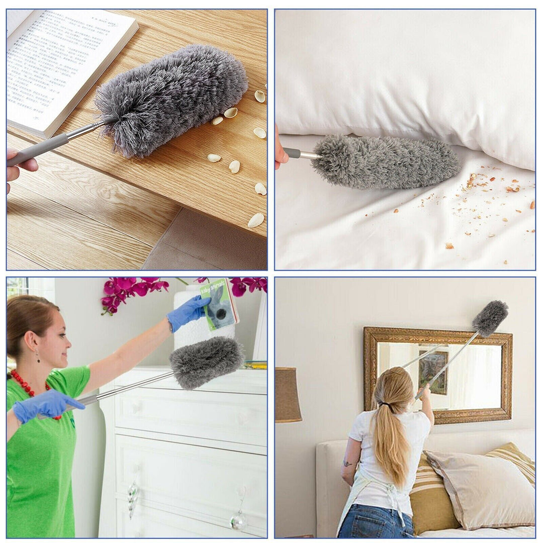 أداة تنظيف منزلية من الألياف الدقيقة الناعمة القابلة للتعديل