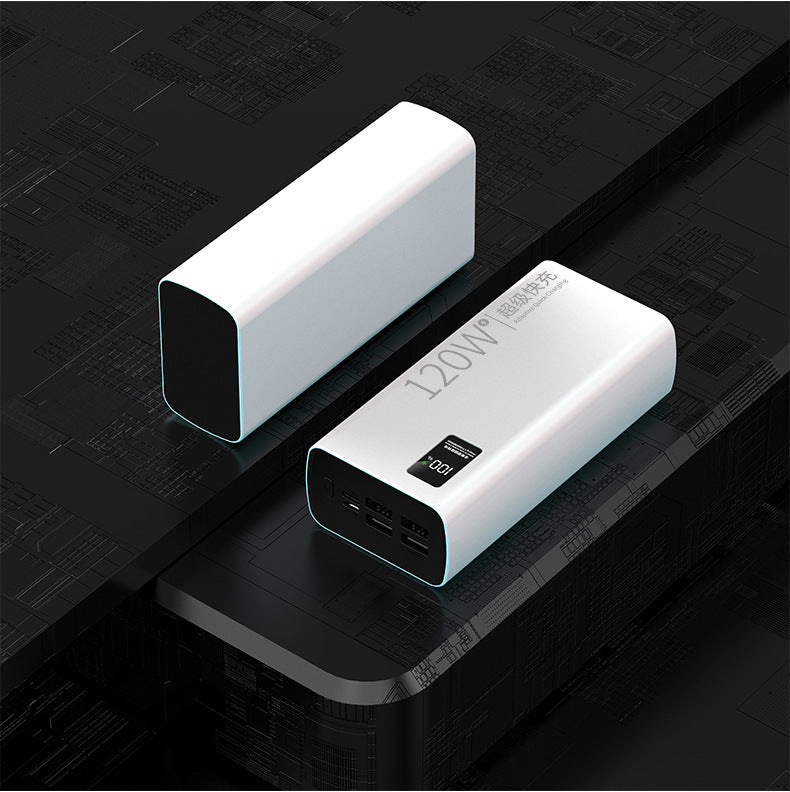 PD120W Super Fast Charge Power Bank 20000 Ma grote capaciteit Typec Twee-way snelle lading