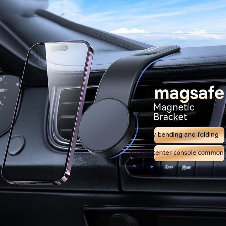 Magnetischer Biegerauto -Mobiltelefonhalter drahtloser Ladegeräte -Telefonhalter 15W Auto Dash Mount Mit dem Telefon kompatibel