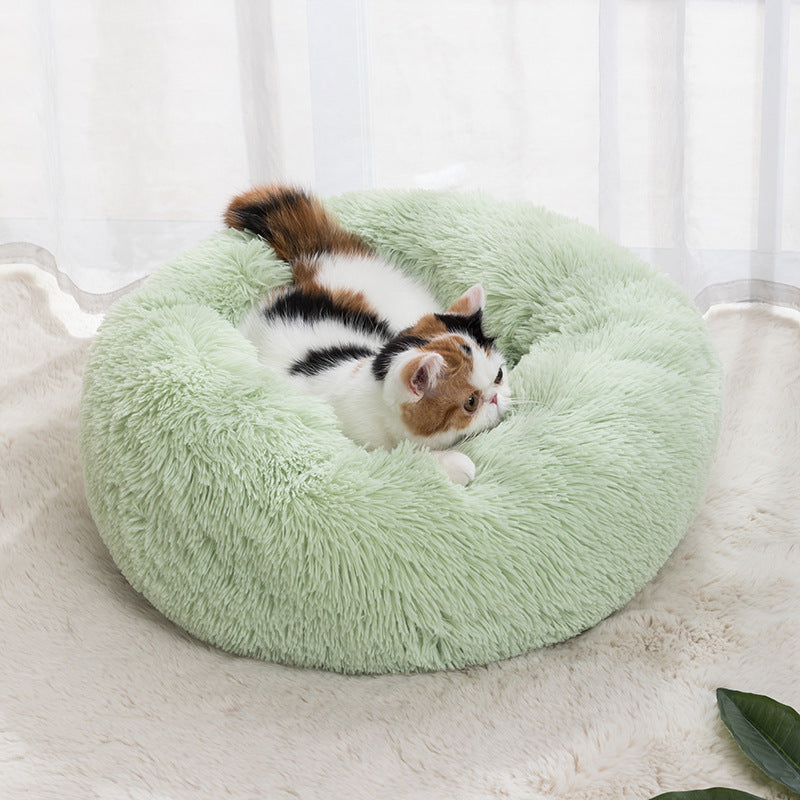 Zimowe ciepłe łóżko dla zwierząt domowych dostarcza łóżko dla zwierzaka kota