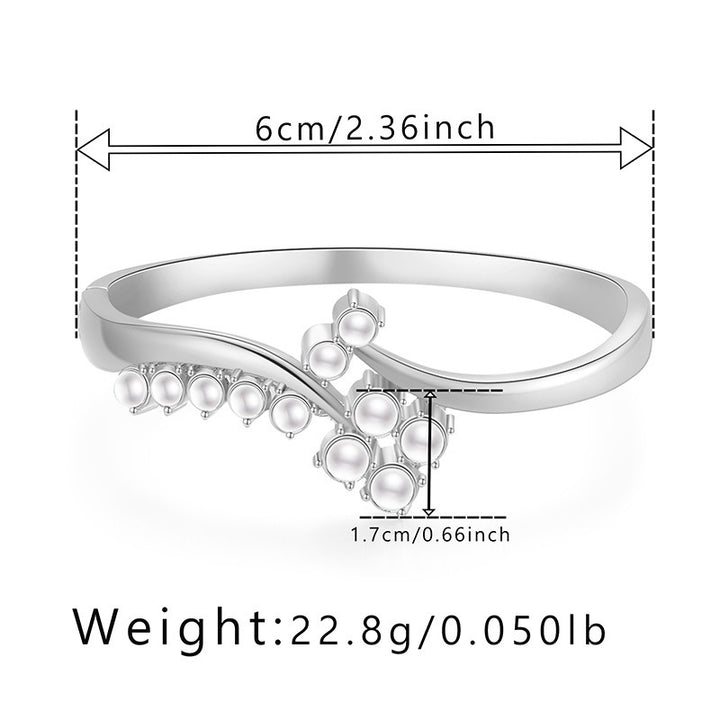 Bracelet élégant de la série de perles minimalistes