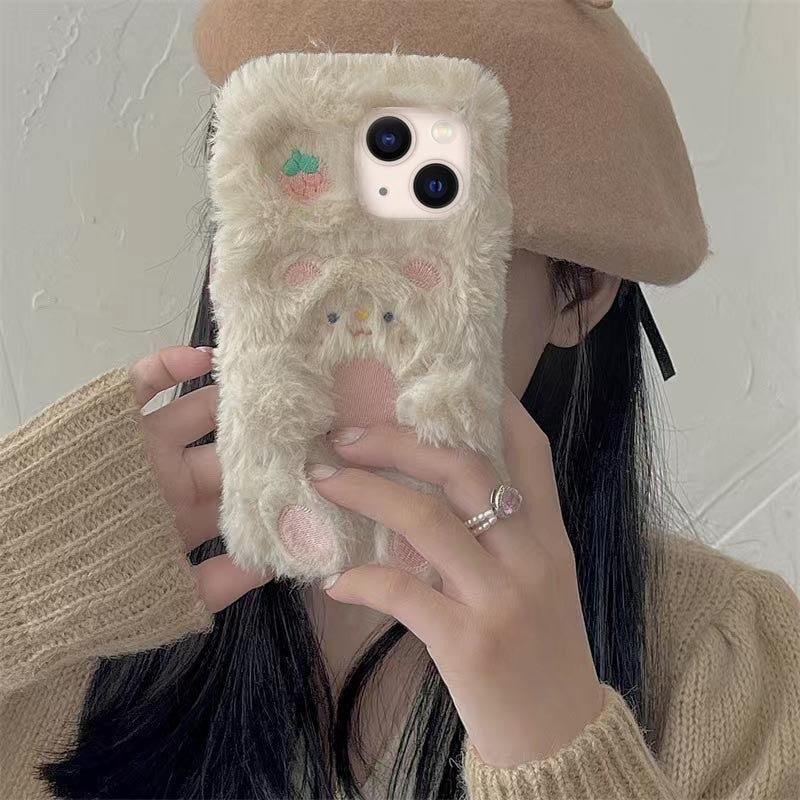 Capa de telefone de urso japonês e coreano