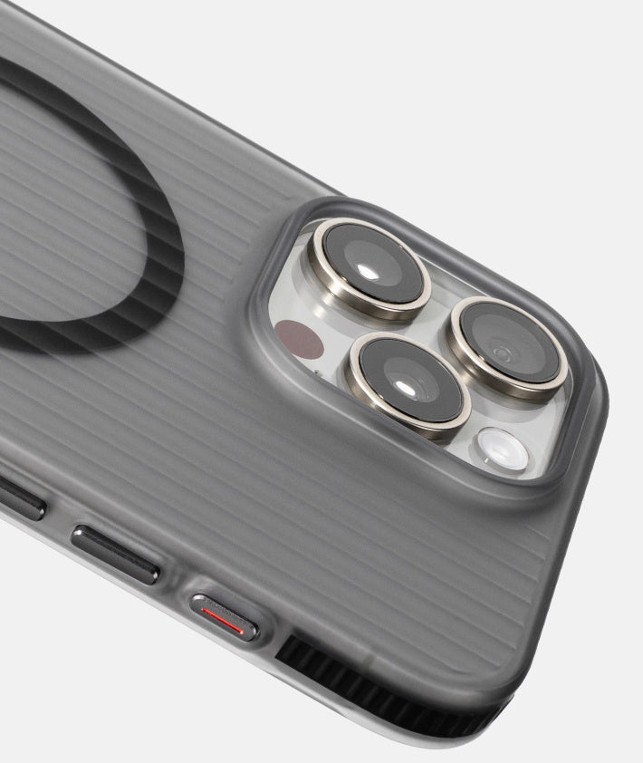 Simple Drop-resistant Striped Magnetic Phone Case