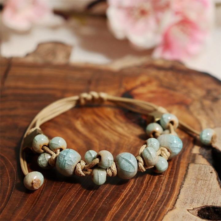 Jewelry DIY Handmade Fashion Simple Woven Ceramic Bracelet