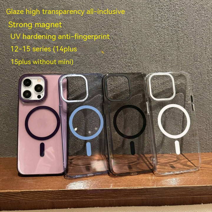 適用可能な透明な磁気色のグレーズ強い磁気電話ケース