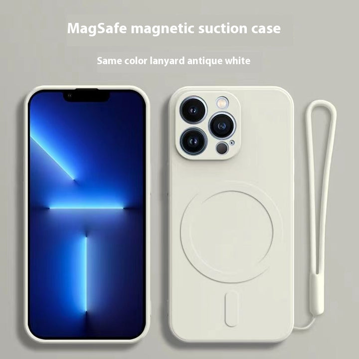 Wireless New Liquid Silicone Magnetic Phone Case