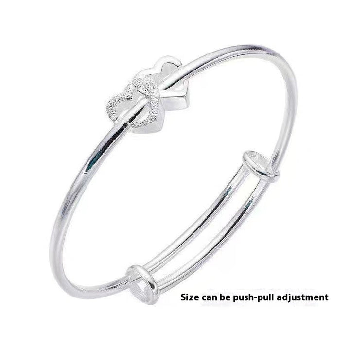 Heart-to-heart Bracelet Push-pull Adjustable