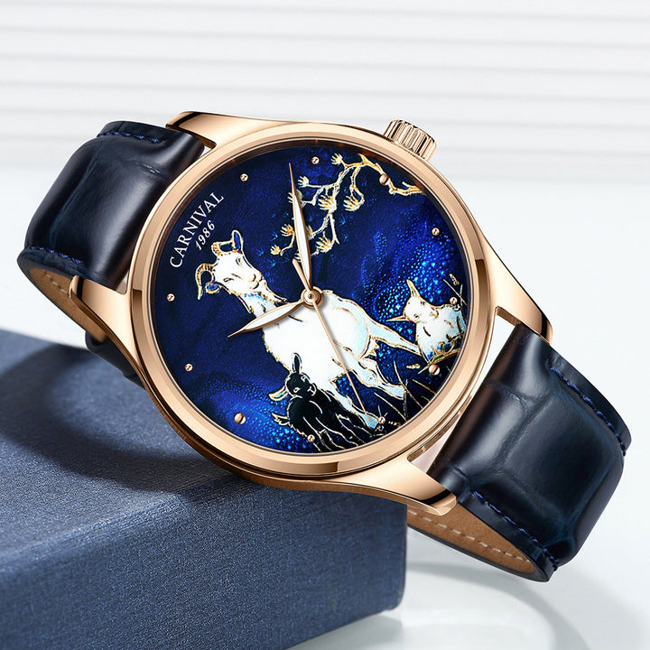 Nouvelle montre de mouton animal du zodiaque chinois