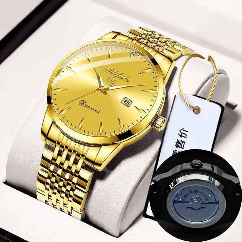 Quartz Hollow Watch Back Cover transparente