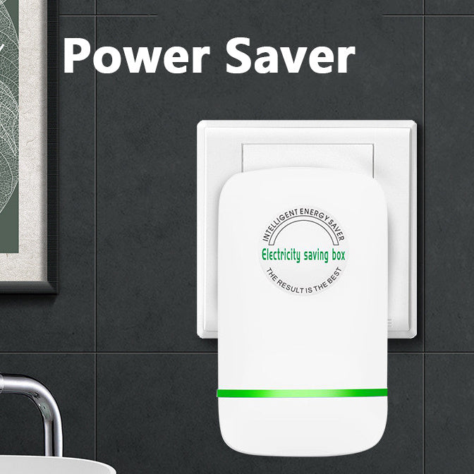 Power Saver Smart Home Portable villamosenergia -megtakarító doboz digitális nagyteljesítményű villamosenergia -mentő eszköz