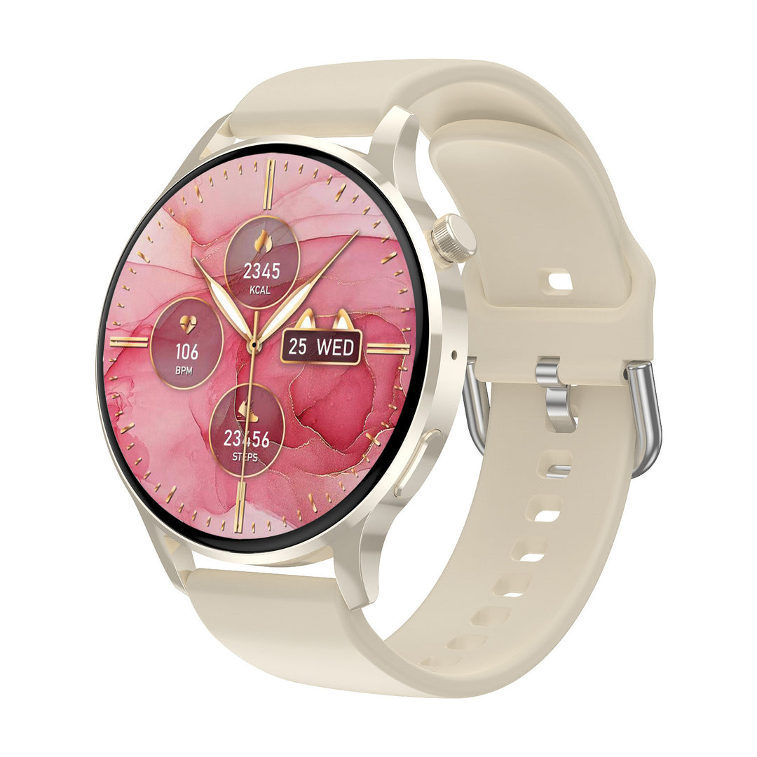 Smart Sports Watch Heart Registry NFC Bluetooth Calling Watch voor dames