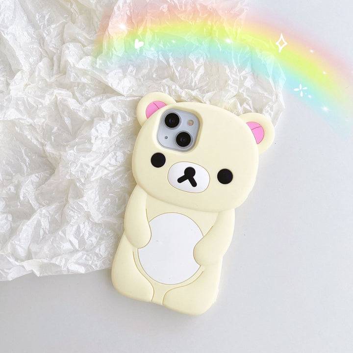 Easy Bear Silicone All-inclusive Phone Case