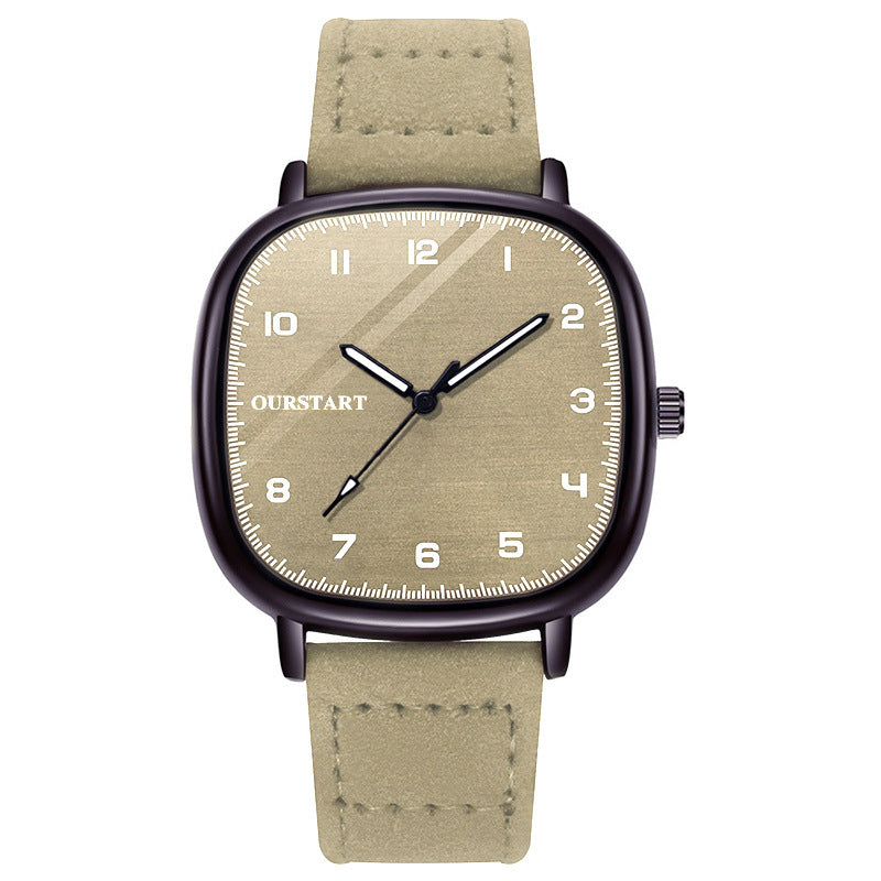 Casual digitaal examen Quartz Suede Belt Student Watch