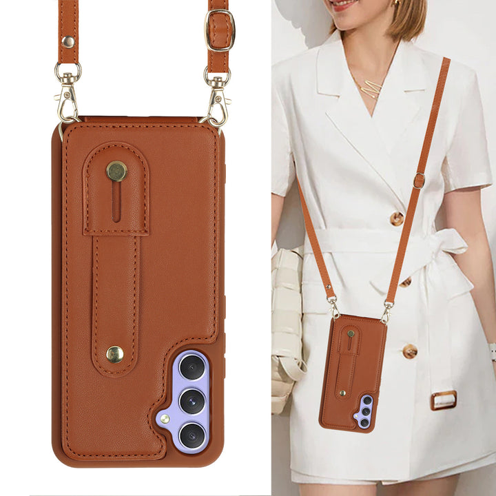 A54 5G Mobile Leather Multifunctionele telefoonhoes