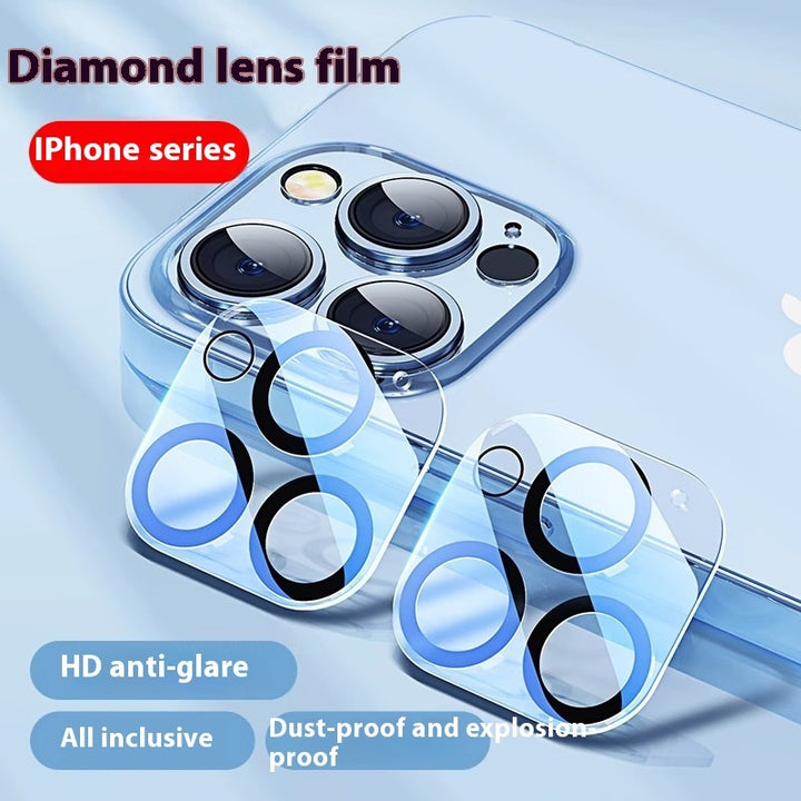 Lente Protetor de vidro temperado Câmera integrada Filme de proteção