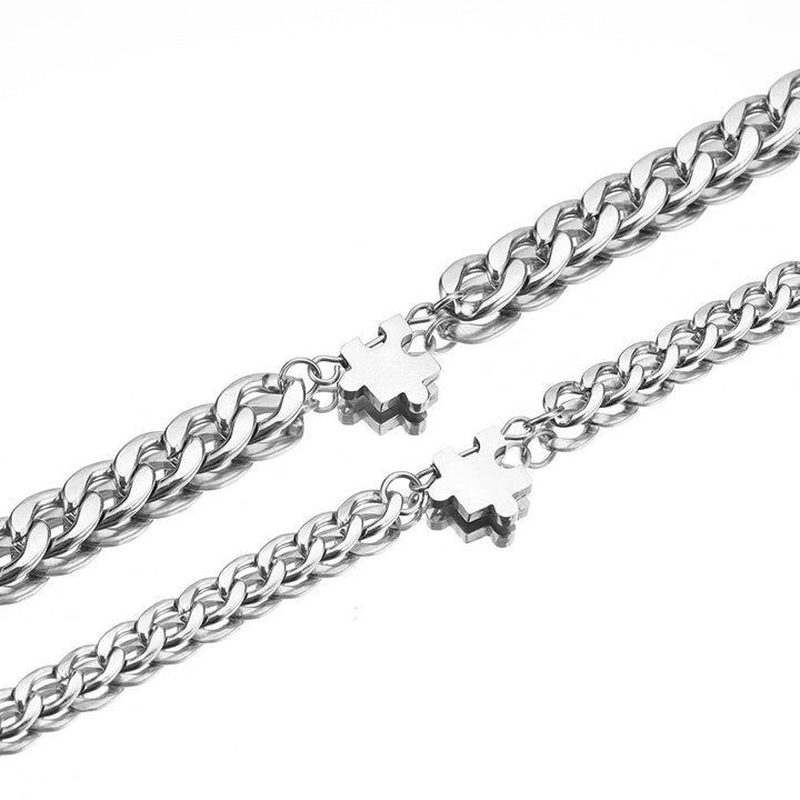 Titanium Set Bracelet Jewelry For Men And Women