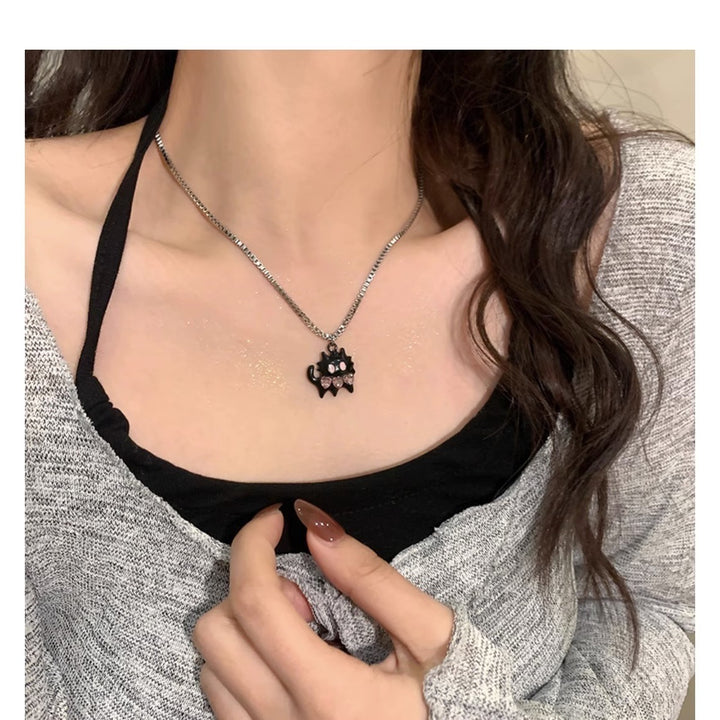 Women's Special-interest Design Cartoon Cat Necklace