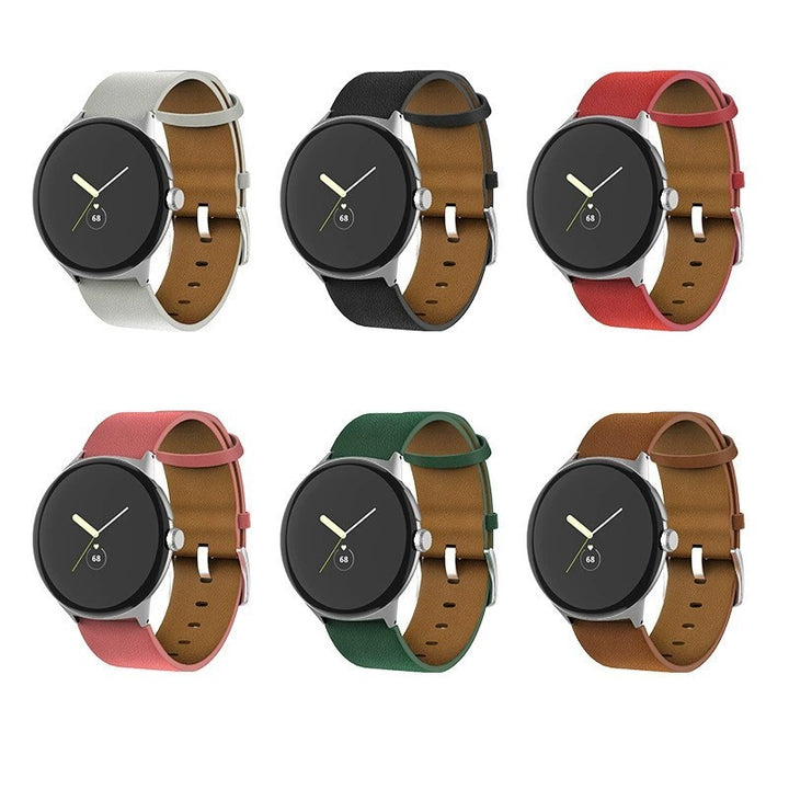 Pixel Watch echtes Leder Uhrengurt