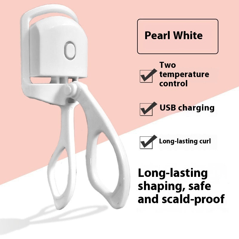 Electric Eyelash Curler Electric Ironing Eyelash Curler Wide Angle Clip Curler Fast Shaping Long-lasting Eyelash Artifact