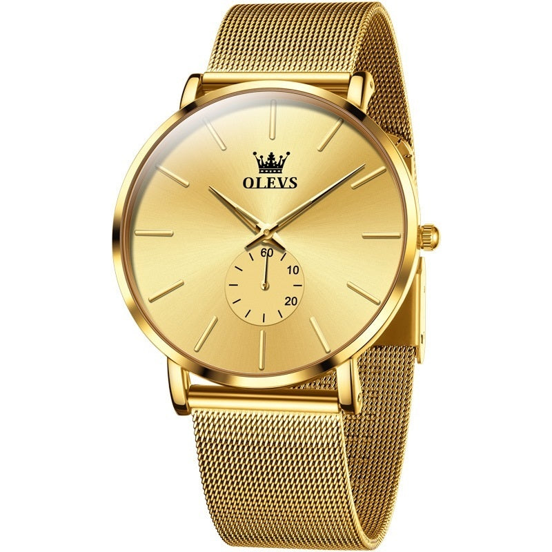 Mode Siames buckle dun simple quartz horloge